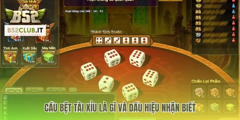 Dấu hiệu nhận biết cầu bệt tài xỉu qua thống kê trực quan
